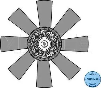 Meyle 16-34 234 0002 - Ventilators, Motora dzesēšanas sistēma ps1.lv