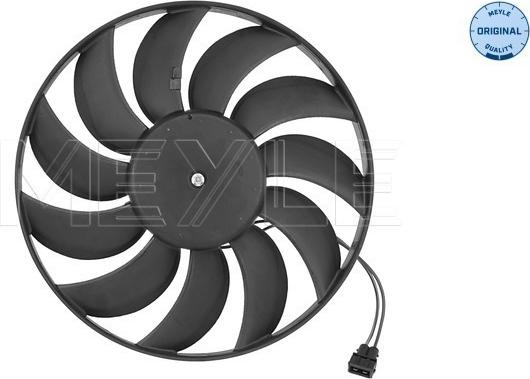 Meyle 100 236 0048 - Ventilators, Motora dzesēšanas sistēma ps1.lv