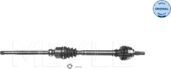 Meyle 11-14 498 0033 - Piedziņas vārpsta ps1.lv