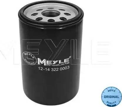 Meyle 12-14 322 0003 - Eļļas filtrs ps1.lv