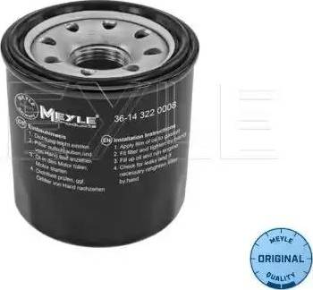 Meyle 36-14 322 0008 - Eļļas filtrs ps1.lv