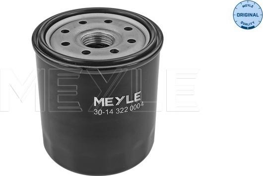 Meyle 30-14 322 0004 - Eļļas filtrs ps1.lv