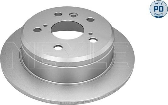 Meyle 30-15 523 0019/PD - Bremžu diski ps1.lv