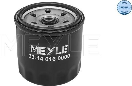 Meyle 33-14 016 0000 - Eļļas filtrs ps1.lv