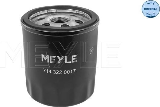 Meyle 714 322 0017 - Eļļas filtrs ps1.lv