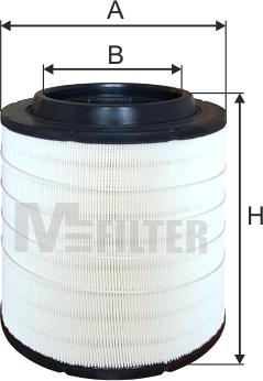 Mfilter A 578 - Gaisa filtrs ps1.lv