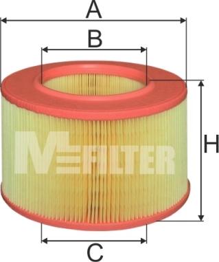 Mfilter A 277 - Gaisa filtrs ps1.lv