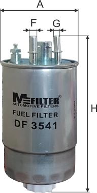 Mfilter DF 3541 - Degvielas filtrs ps1.lv