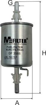 Mfilter DF 3566 - Degvielas filtrs ps1.lv