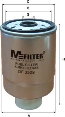 Mfilter DF 3509 - Degvielas filtrs ps1.lv