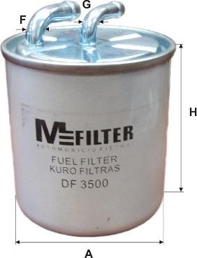 Mfilter DF 3500 - Degvielas filtrs ps1.lv