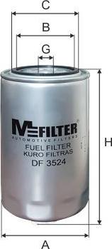 Mfilter DF3524 - Degvielas filtrs ps1.lv