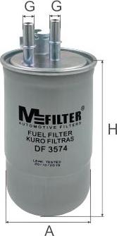 Mfilter DF 3574 - Degvielas filtrs ps1.lv