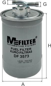 Mfilter DF 3573 - Degvielas filtrs ps1.lv