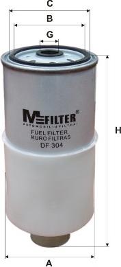 Mfilter DF 304 - Degvielas filtrs ps1.lv