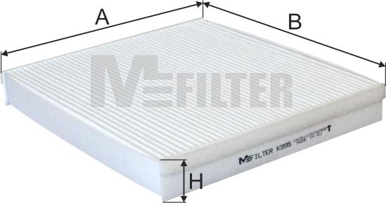 Mfilter K 995 - Filtrs, Salona telpas gaiss ps1.lv