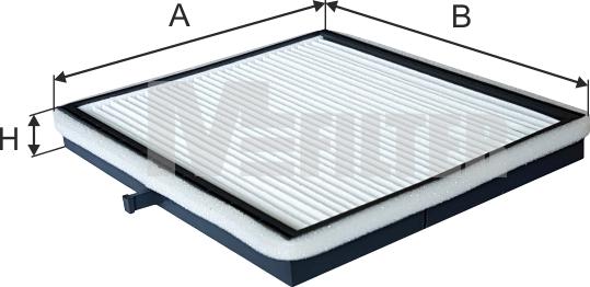 Mfilter K 966 - Filtrs, Salona telpas gaiss ps1.lv