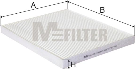 Mfilter K 9057 - Filtrs, Salona telpas gaiss ps1.lv