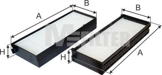 Mfilter K 9063-2 - Filtrs, Salona telpas gaiss ps1.lv