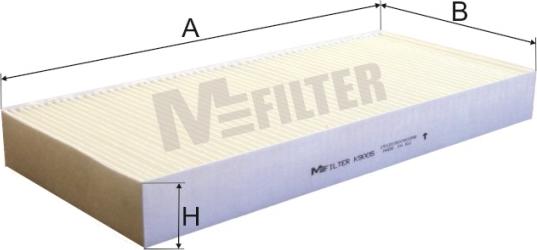 Mfilter K 9005 - Filtrs, Salona telpas gaiss ps1.lv