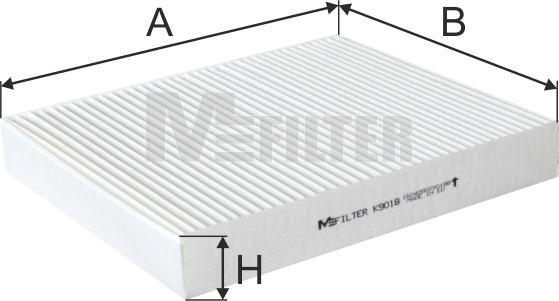 Mfilter K 9018 - Filtrs, Salona telpas gaiss ps1.lv