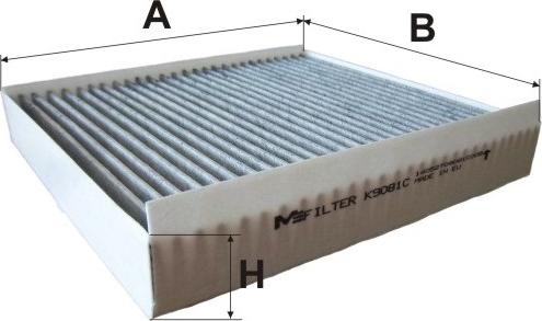 Mfilter K 9081C - Filtrs, Salona telpas gaiss ps1.lv