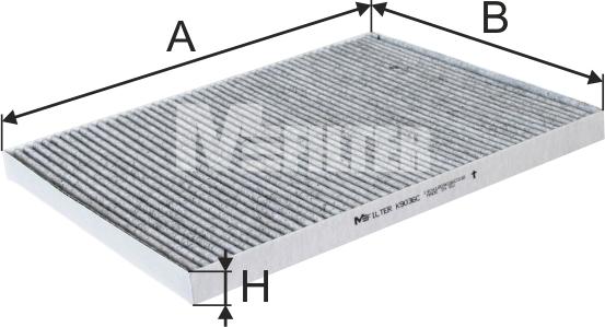 Mfilter K 9036C - Filtrs, Salona telpas gaiss ps1.lv