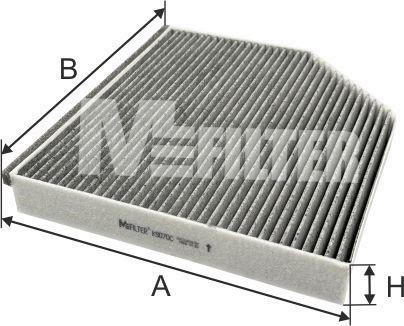 Mfilter K 9070C - Filtrs, Salona telpas gaiss ps1.lv