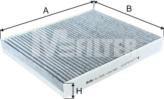 Mfilter K 9134C - Filtrs, Salona telpas gaiss ps1.lv