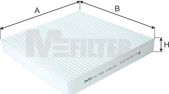 Mfilter K 9133 - Filtrs, Salona telpas gaiss ps1.lv