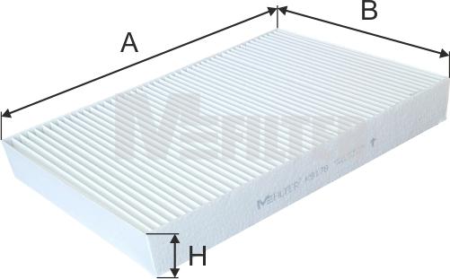 Mfilter K 9178 - Filtrs, Salona telpas gaiss ps1.lv