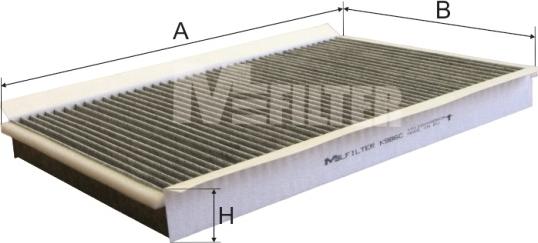 Mfilter K 986C - Filtrs, Salona telpas gaiss ps1.lv