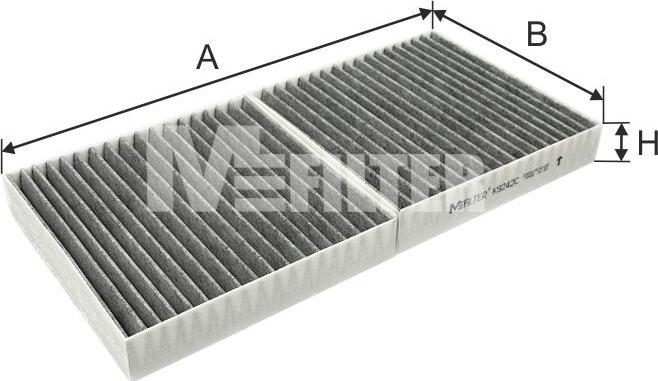 Mfilter K 9242C - Filtrs, Salona telpas gaiss ps1.lv