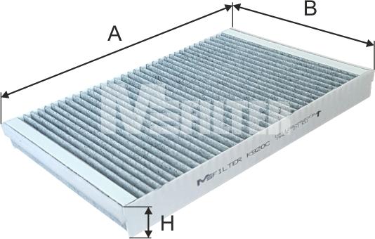 Mfilter K 920C - Filtrs, Salona telpas gaiss ps1.lv