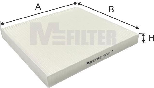 Mfilter K 9230 - Filtrs, Salona telpas gaiss ps1.lv