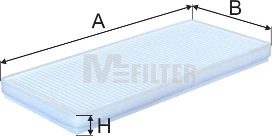 Mfilter K 922 - Filtrs, Salona telpas gaiss ps1.lv