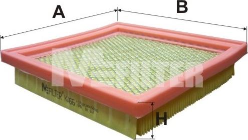 Mfilter K 466 - Gaisa filtrs ps1.lv