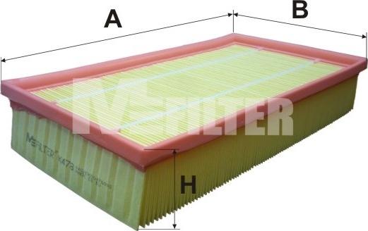 Mfilter K 478 - Gaisa filtrs ps1.lv