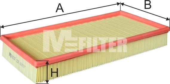 Mfilter K 226 - Gaisa filtrs ps1.lv