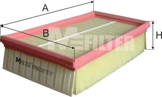 Mfilter K 766 - Gaisa filtrs ps1.lv