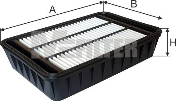 Mfilter K 7094 - Gaisa filtrs ps1.lv