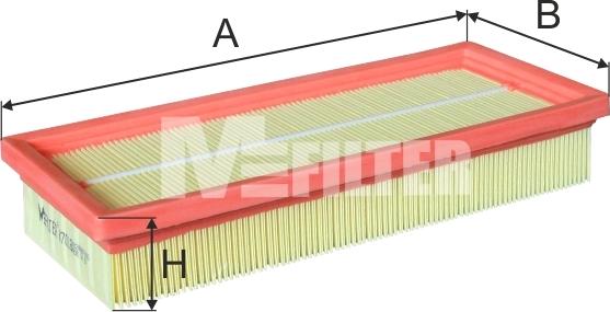 Mfilter K 7018 - Gaisa filtrs ps1.lv