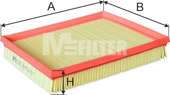 Mfilter K 7077 - Gaisa filtrs ps1.lv