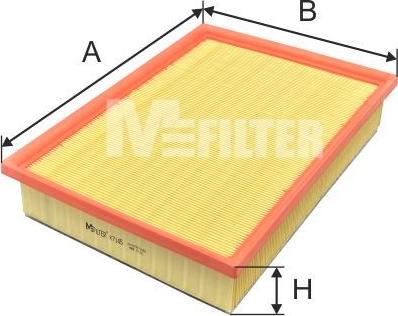 Mfilter K 7145 - Gaisa filtrs ps1.lv