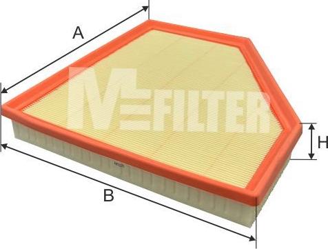 Mfilter K 7186 - Gaisa filtrs ps1.lv