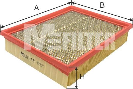 Mfilter K 7128 - Gaisa filtrs ps1.lv