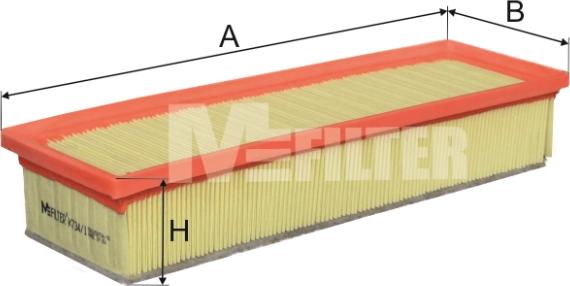 Mfilter K 734/1 - Gaisa filtrs ps1.lv