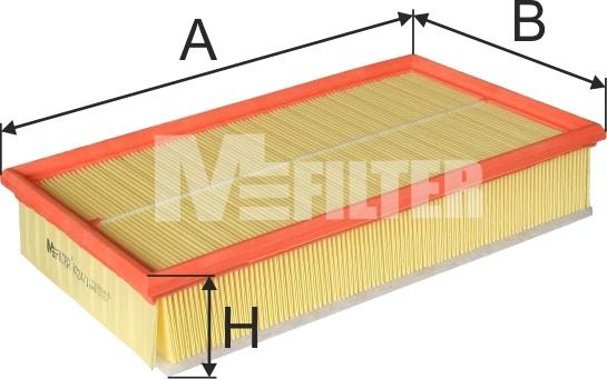 Mfilter K 724/1 - Gaisa filtrs ps1.lv