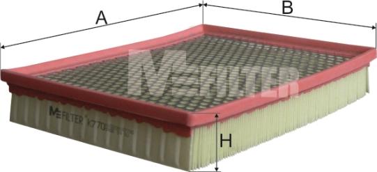 Mfilter K 770 - Gaisa filtrs ps1.lv