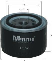 Mfilter TF 57 - Eļļas filtrs ps1.lv